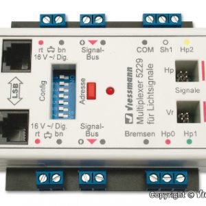 5229 Multiplexer für Lichtsignale mit Multiplex- Technologie