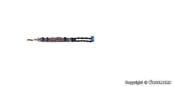 5271 Mini-LED blau, 2 Stück mit Mikro-Blinkelektronik