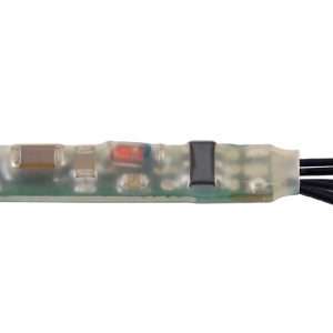 5273 Mini-LED Feuer rot-gelb, 3 Stück mit Mikro-Blinkelektronik