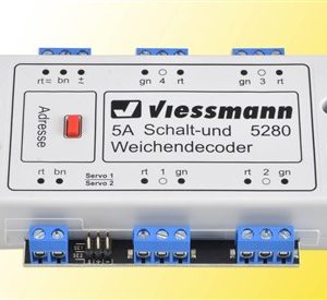 5280 Multiprotokoll Schalt- und Weichendecoder