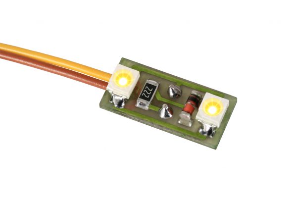 6021 Hausbeleuchtung, 2 LEDs warmweiß 1Stück