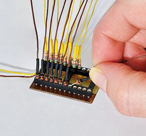 6044 Adapterstift für Verteilerleiste, 25 Stück