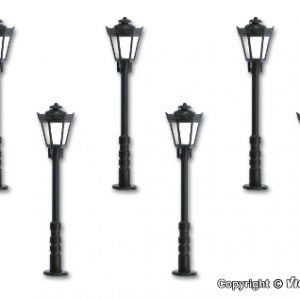 60706 H0 Parklaterne, LED warmweiß 5+1 Viessmann Modelltechnik GmbH