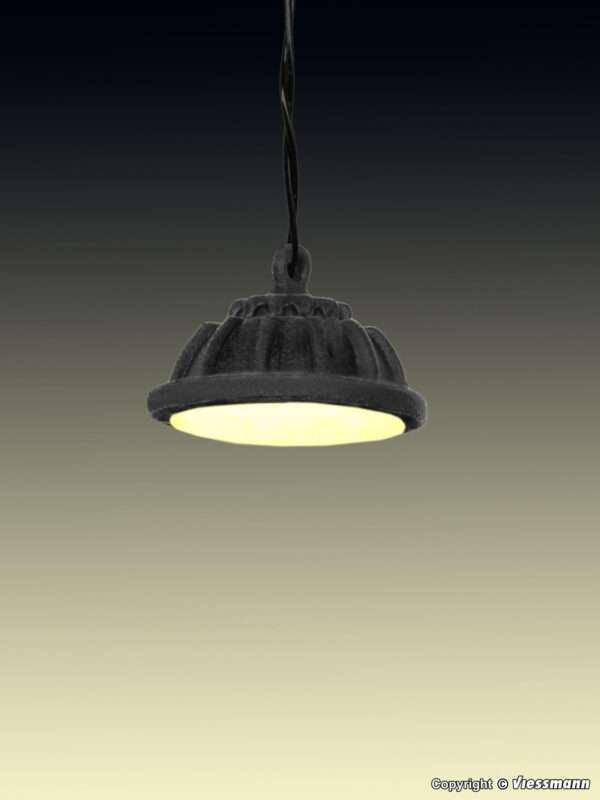 6100 H0 Hängende Industrieleuchte modern, LED warmweiß