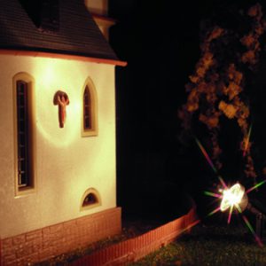 6330 H0 Flutlichtstrahler nieder, LED weiß