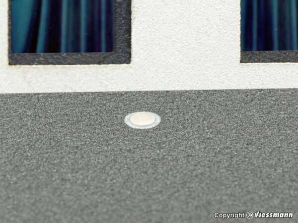 6340 H0 Einbaustrahler modern, LED warmweiß, 3 Stück Viessmann Auf Lager