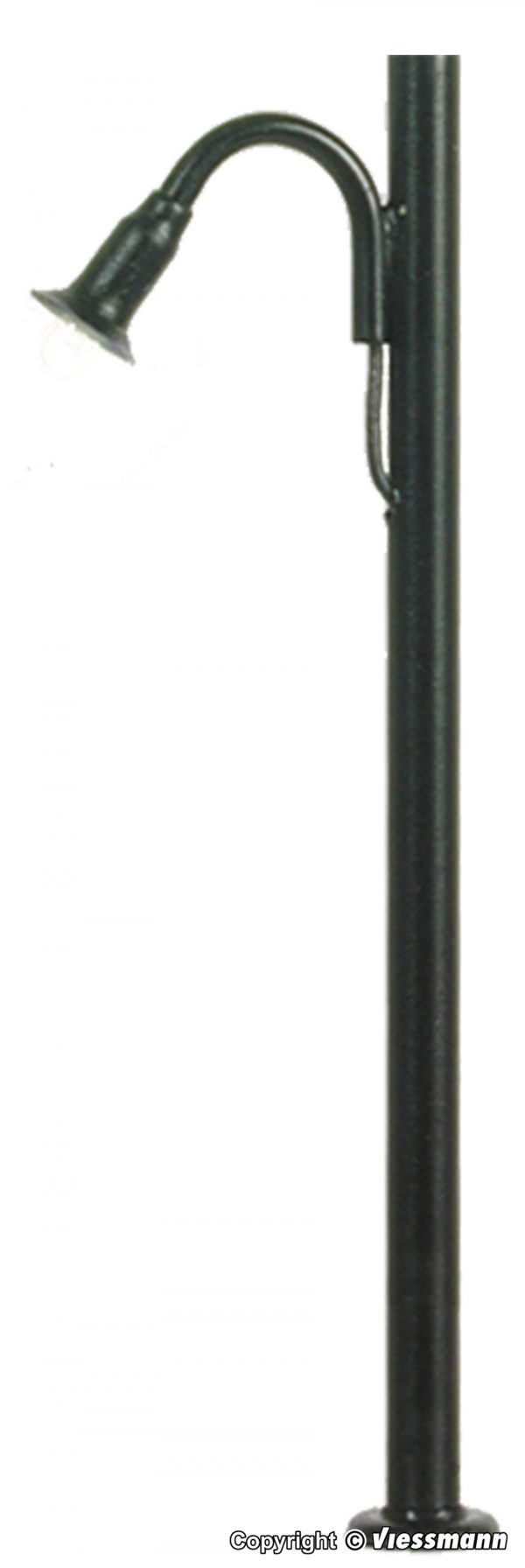 6460 N Holzmastleuchte, LED warmweiß