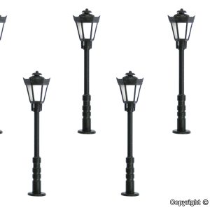 64706 N Parklaterne, LED warmweiß 5+1