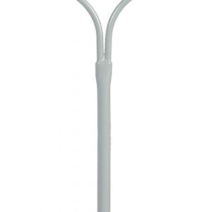 6495 N Peitschenleuchte doppelt, 2 LEDs weiß