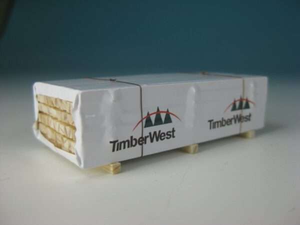 DUHA 11277 I - Balkenstapel in Folie "Timber West" (Spur H0)