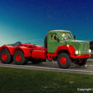 8012 H0 MAGIRUS DEUTZ 3-achs Sattelschlepper, Basis, Funktionsmodell