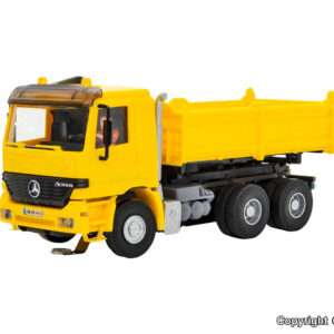 8015 H0 MB ACTROS 3-achs Muldenkipper mit Rundumleuchten, gelb, Basis, Funktionsmodell