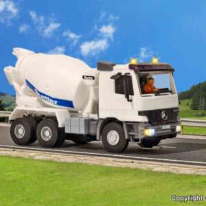 8031 H0 MB ACTROS 3-achs Betonmischer mit Rundumleuchten, Basis, Funktionsmodell