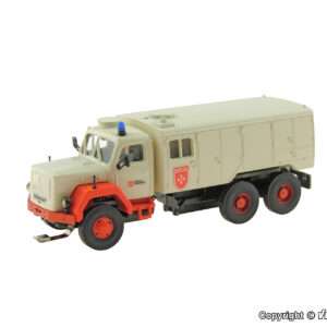 8060 H0 Malteser MAGIRUS DEUTZ 3-achs mit Rundumleuchte, Basis, Funktionsmodell Neu geplante Lieferung 2 Quartal 2026