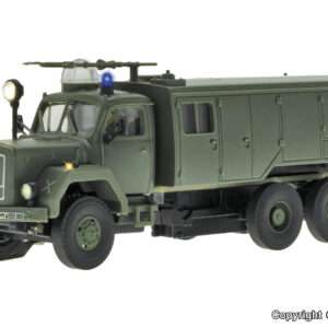 8065 H0 MAGIRUS Feuerwehr 3-achs mit Rundumleuchte, Militär, Basis, Funktionsmodell