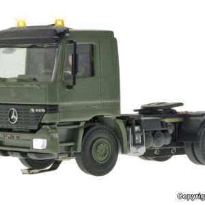 8160 H0 MB ACTROS 2-achs Sattelschlepper mit Rundumleuchten, Militär, Basis, Funktionsmodell