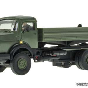 8161 H0 MB Rundhauber 2-achs mit Kipp-Pritsche, Militär, Basis, Funktionsmodell