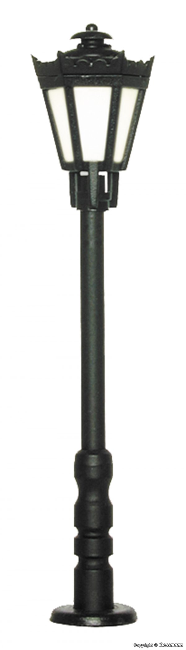 9070 0 Parklaterne, LED warmweiß