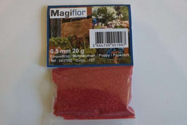 34127052 Magiflor 20g 0,5mm Mohnblumen