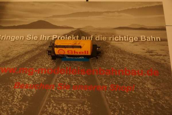 Märklin 4442 H0 Güterwagen Kesselwagen Shell der DB mit OVP
