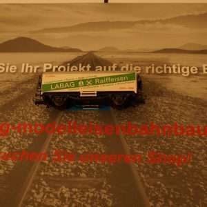 Sachsenmodelle HO Kühlwagen LABAG x Reiffeisen OVP
