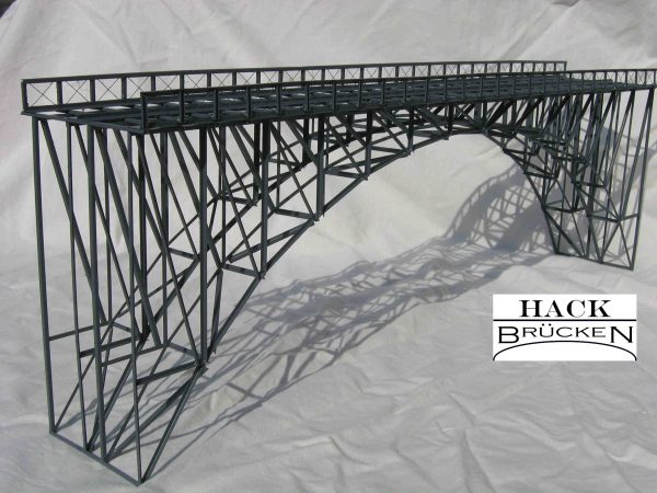 H0 · Hochbogenbrücke · 2-gleisig · 60 cm H 60-2