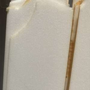 10 Modur-Hartschaum-Platte für Bahndämme oder Ggebäude 10cm x 57cm x 0,8 cm starken abbrüchen 1 D Ware