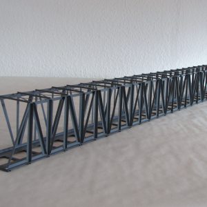 H0 · Lange Kastenbrücke · schräg · 117 cm K 117