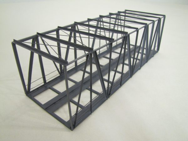 TT · Kastenbrücke · gerade · 2-gleisig · 23 cm KT 23R-2