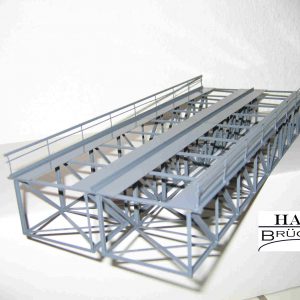 H0 · Unterzug- Kastenbrücke · 2-gleisig · 32 cm K 32-2