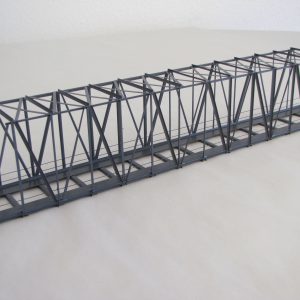 HO Kastenbrücke schräg 49,5 cm K 50S