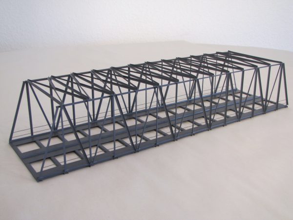 HO Kastenbrücke schräg 49,5 cm K 50S-2