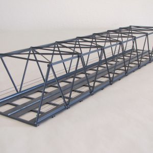 HO Kastenbrücke 72 cm 2-gleisig cm K 72-2