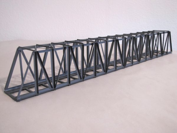 H0 · Lange Kastenbrücke · schräg · 72 cm K 72