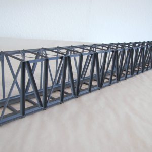 H0 · Lange Kastenbrücke · schräg · 90 cm K 90