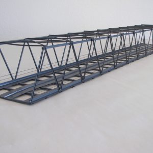 HO Kastenbrücke 99 cm 2-gleisig cm K 99-2