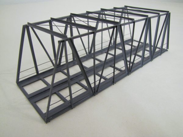 TT · Kastenbrücke · schräg · 2-gleisig · 23 cm KT 23S-2
