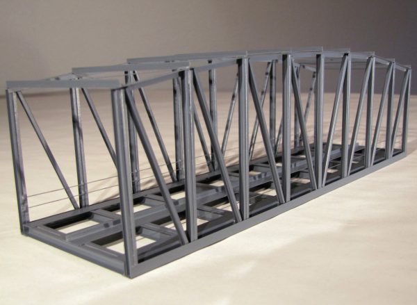 TT · Kastenbrücke · gerade · 2-gleisig · 28 cm KT 28-2