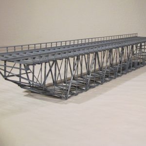 H0 · Unterzug-Kastenbrücke · 2-gleisig · 100 cm KU 100-2