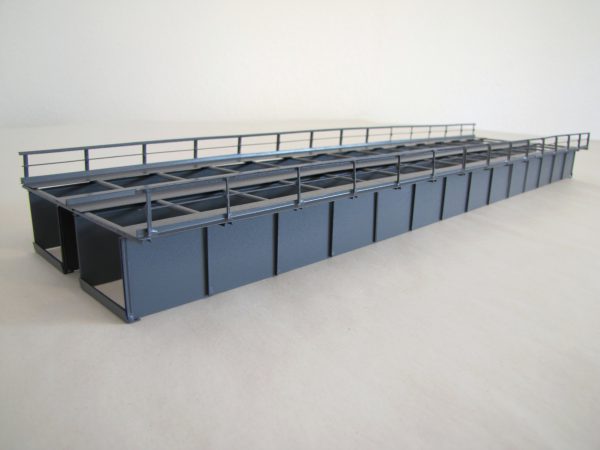 H0 · Blechträgerbrücke 2- gl. 50 cm T 50-2