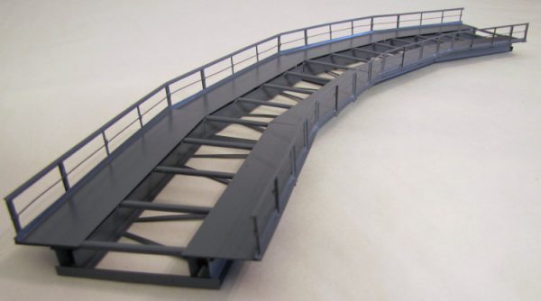 H0 · Brückenelement für Kurven · R = 437 mm · 60° R 2-60