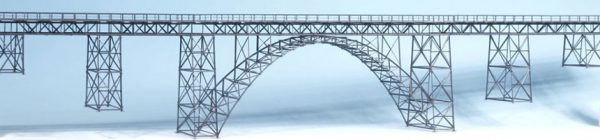 H0 · Müngstener Brücke · 2-gleisig · 160 cm M 160